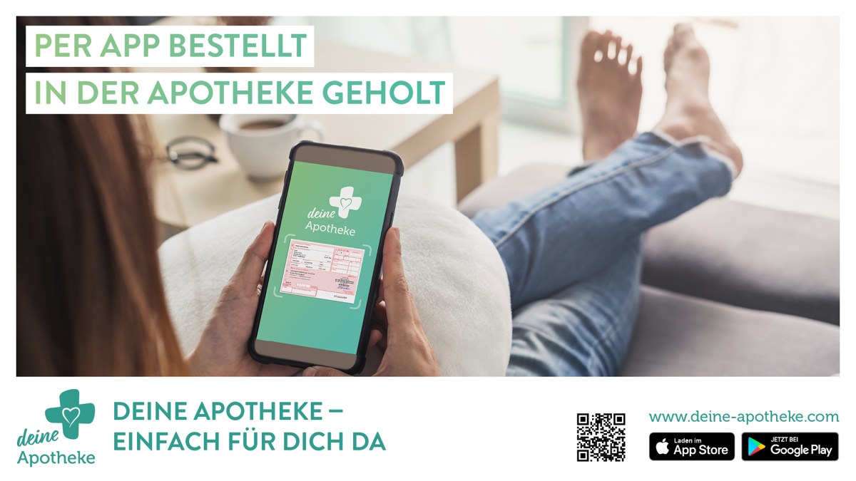 Medikamente per App vorbestellen deine apotheke App