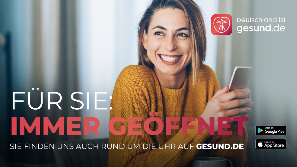 gesund.de und zum App-Download gesund.de und zum App-Download